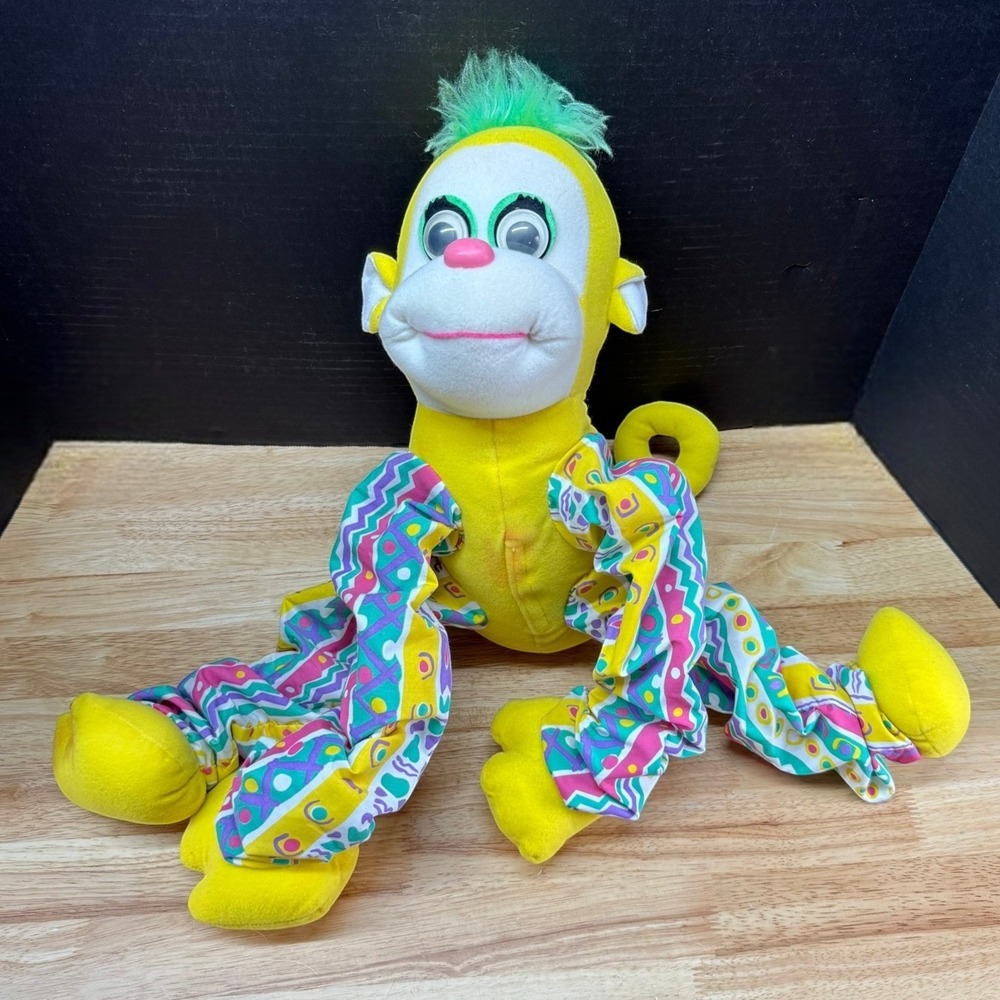Vintage 1992 Silly Friends Impy Chimp Plush Tiger Electronics 24"